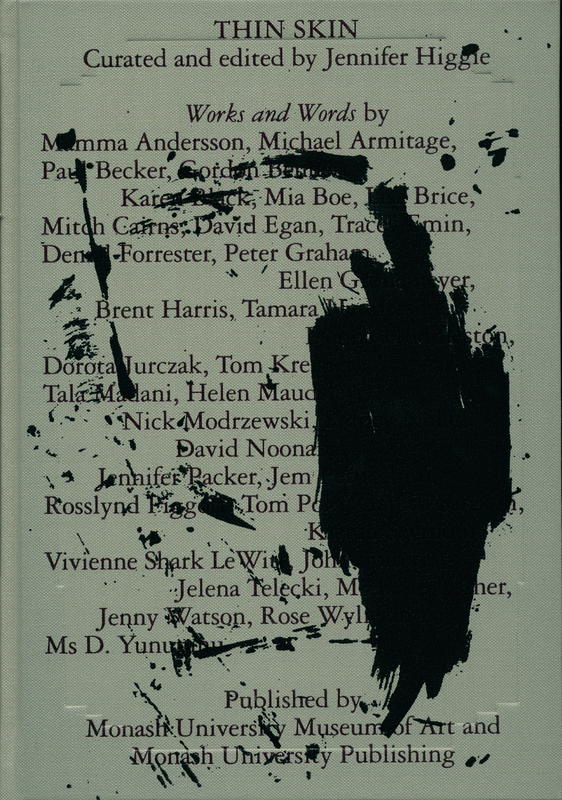 Thin skin / curated and edited by Jennifer Higgie ; works and words by Mamma Andersson [and 35 others] cover