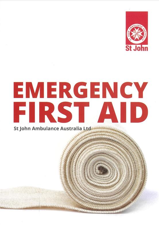 Emergency first aid / St John Ambulance Australia cover
