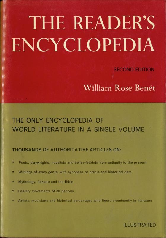 The reader's encyclopedia / William Rose Benét cover