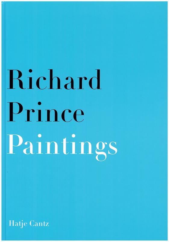 Richard Prince : paintings cover