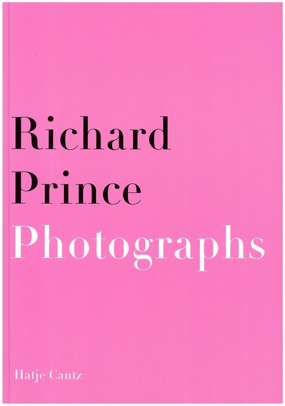 Richard Prince : photographs cover