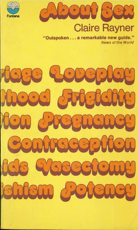 About sex / Claire Rayner cover