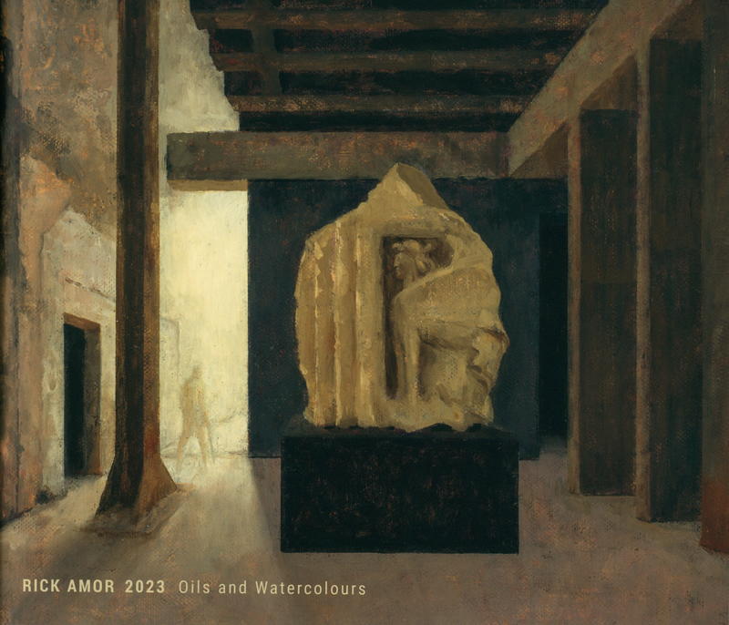 Rick Amor : oils and watercolours cover