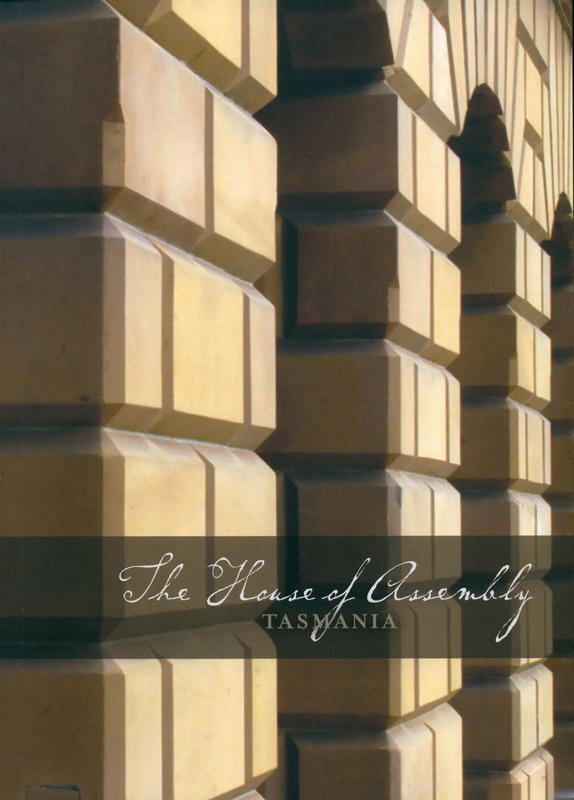 The House of Assembly Tasmania cover