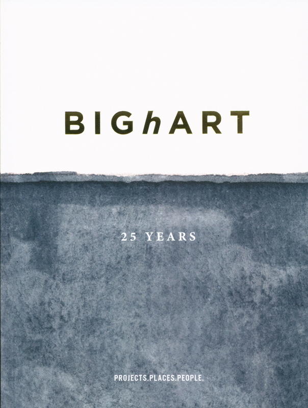 BIGhART 25 years projects.places.people cover