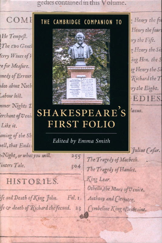 The Cambridge companion to Shakespeare's First Folio / edited by Emma Smith cover