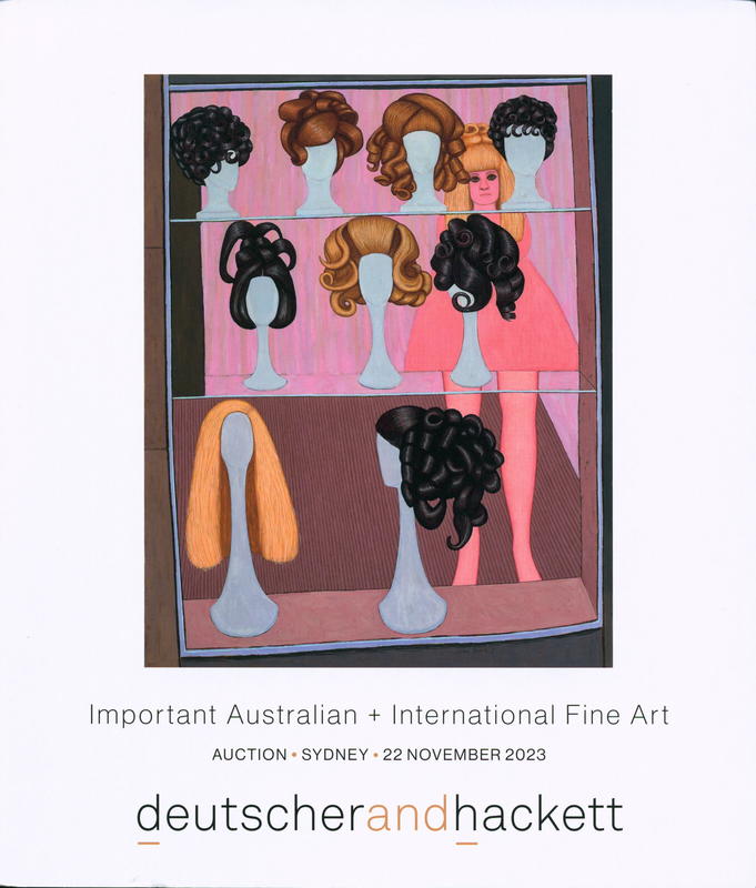 Important Australian and international fine art : including Ian Fairweather ... and Yvonne Audette : Lots 1-63, auction, Sydney, 22 November 2023 / Deutscher and Hackett cover