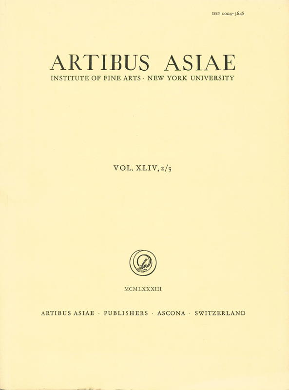 Artibus Asiae cover