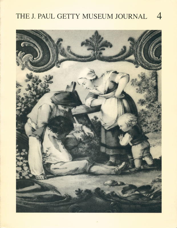 The J. Paul Getty Museum Journal cover