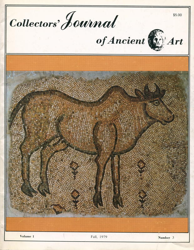 Collectors' Journal of Ancient Art cover