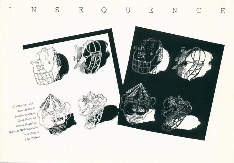 Insequence / Christopher Croft, Bea Maddock, Jennifer Marshall, Greg Moncrieff, Danny Moynihan, Nicholas Nedelkopoulos. John Neeson, John Walker cover