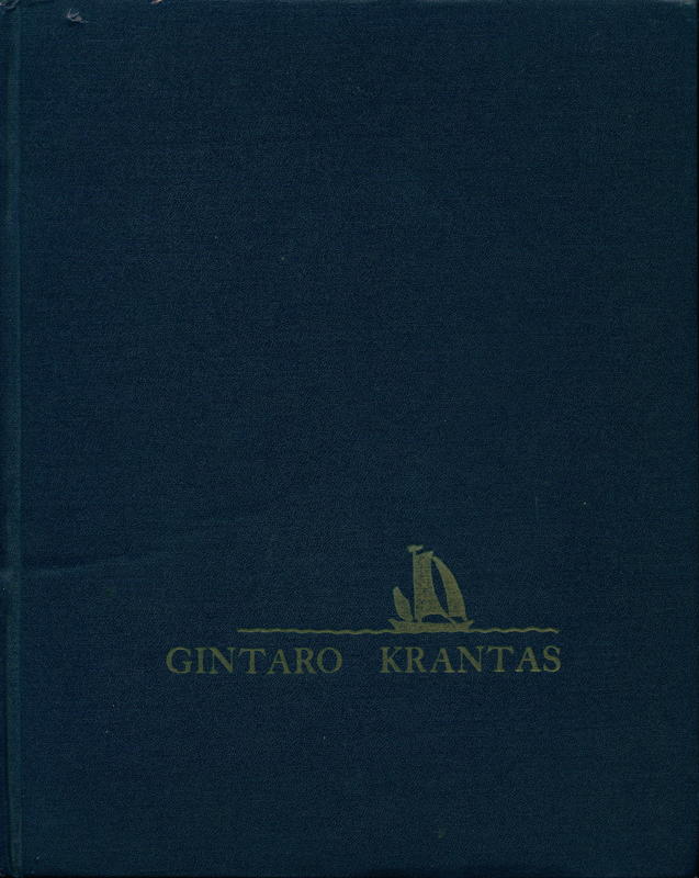 Gintaro krantas [=Amber coast] / Petras Babickas cover