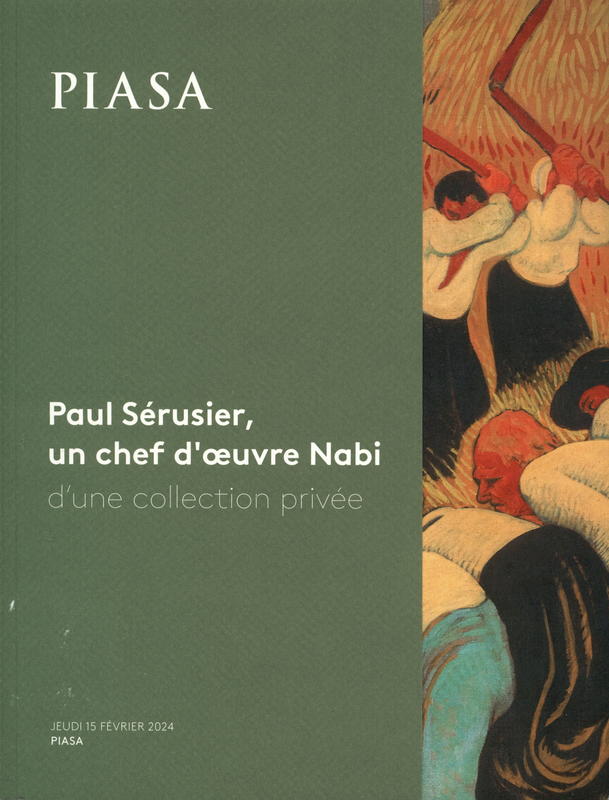 Paul Sérusier, un chef d'œuvre Nabi d'une collection privée : vente jeudi 15 fevrier / PIASA cover