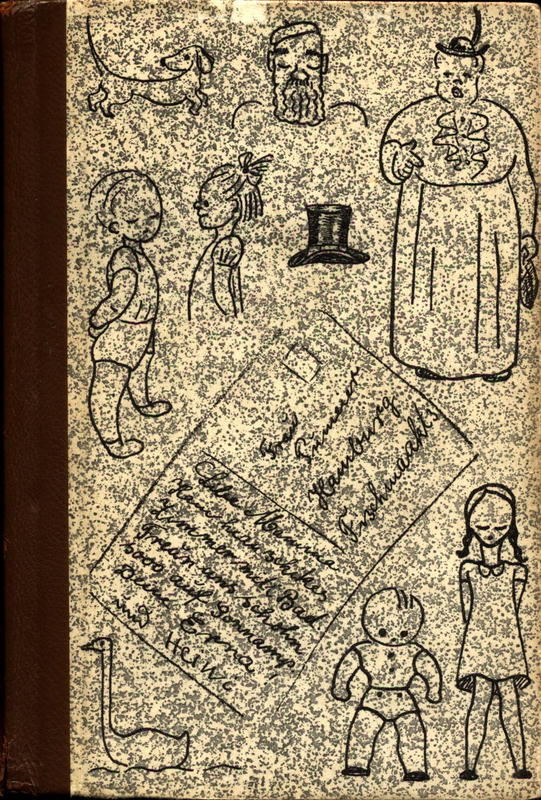 Klein Erna : ganze dumme Hamburger Geschichten / nacherzählt und gezeichnet von Vera Möller cover