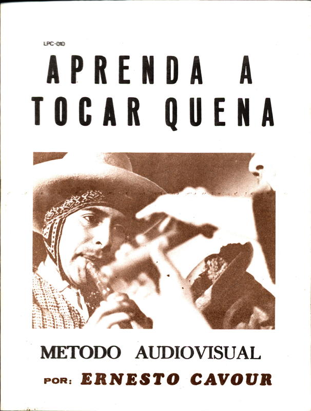 Aprenda a tocar quena / por Ernesto Cavour cover