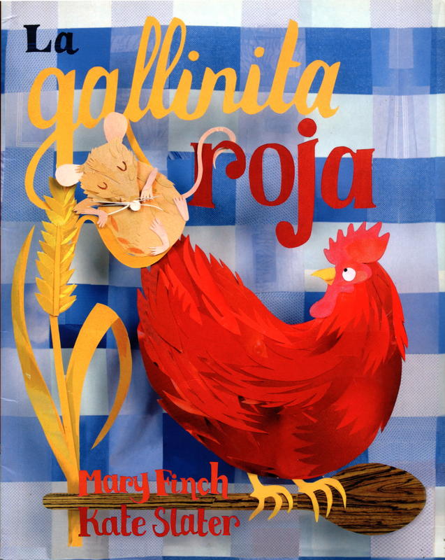 La gallinita roja / Mary Finch, Kate Slater cover