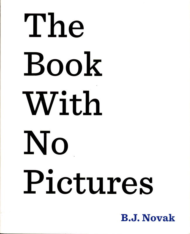 The book with no pictures / B. J. Novak cover