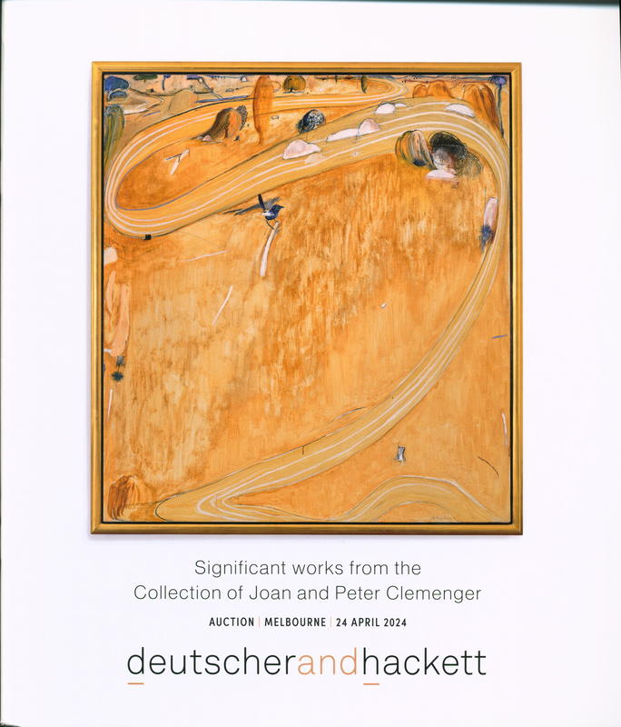 Significant works from the collection of Joan Clemenger AO and Peter Clemenger AO, Melbourne : Lots 6-8 / Deutscher and Hackett cover