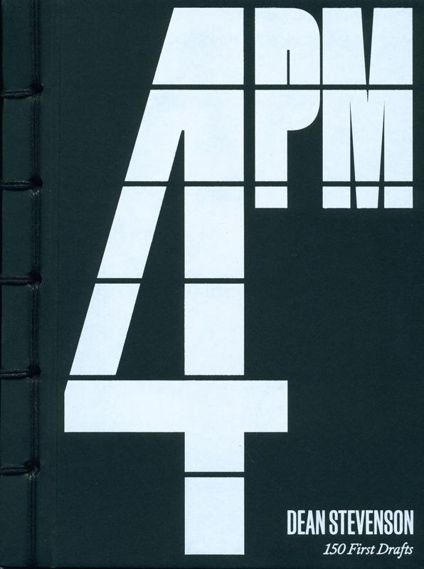 4pm 150 first drafts / Dean Stevenson cover