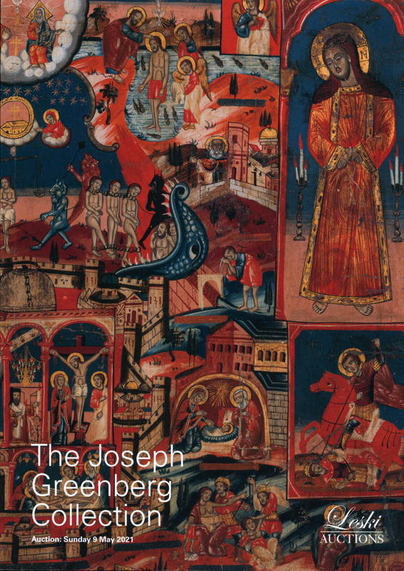 The Joseph Greenberg collection : auction, Sunday 9 May [2021] / Leski Auctions cover
