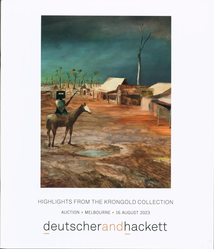 Highlights from the Krongold Collection, Melbourne, Lots 5-14 / Deutscher and Hackett cover