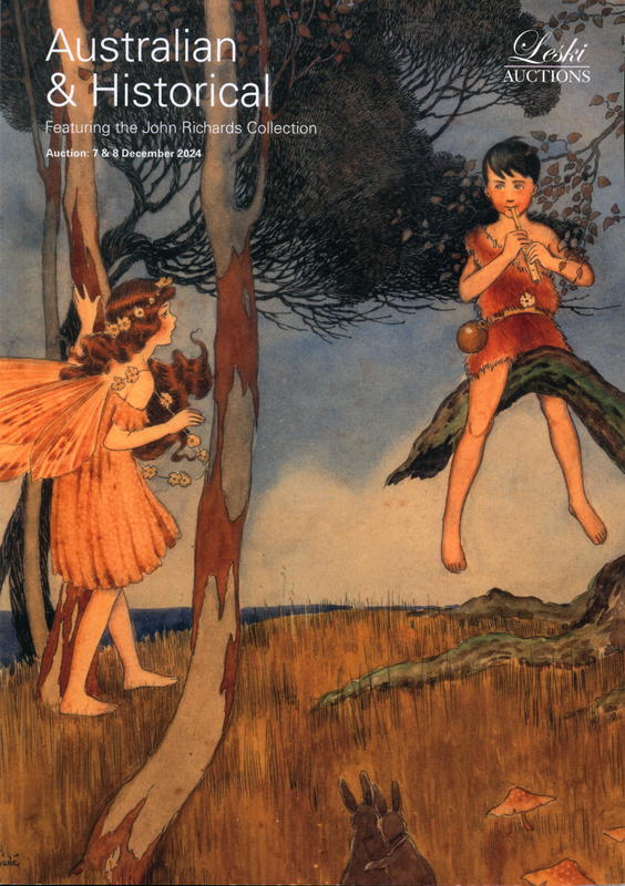 Australian and historical : including the John Richards collection : auction, Saturday 7 December ... Sunday 8 December [2024] / Leski Auctions cover