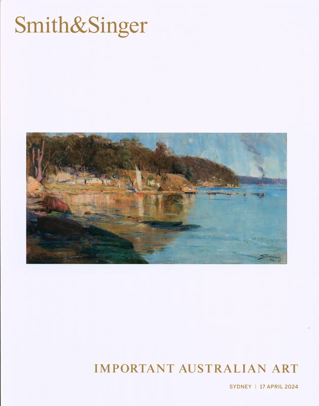Important Australian art : auction in Sydney, 17 April 2024 / Smith & Singer cover