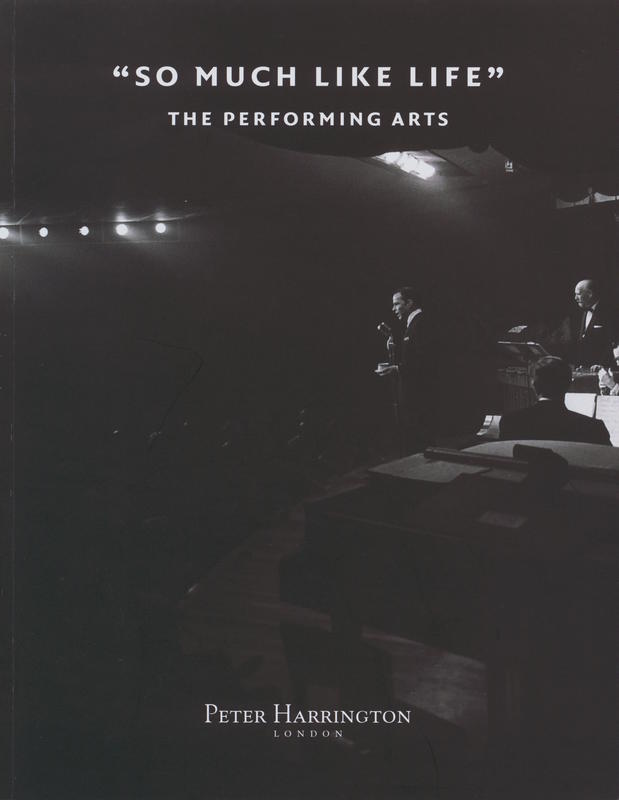 "So much like life" : the performing arts, featuring items from the collection of Clive Hirschhorn : catalogue 212 / Peter Harrington cover