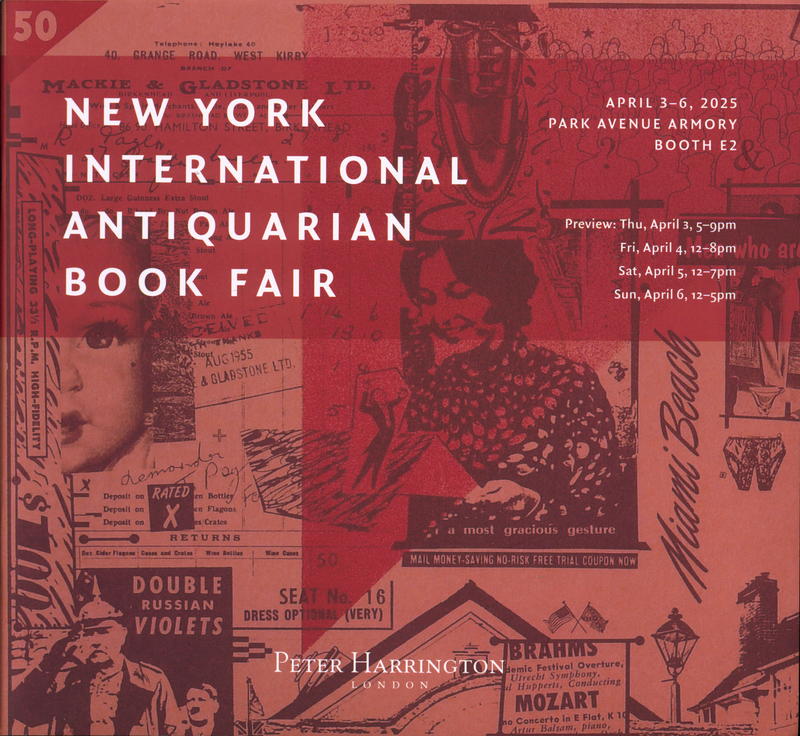 New York international antiquarian book fair : April 3-6, 2025 / Peter Harrington cover