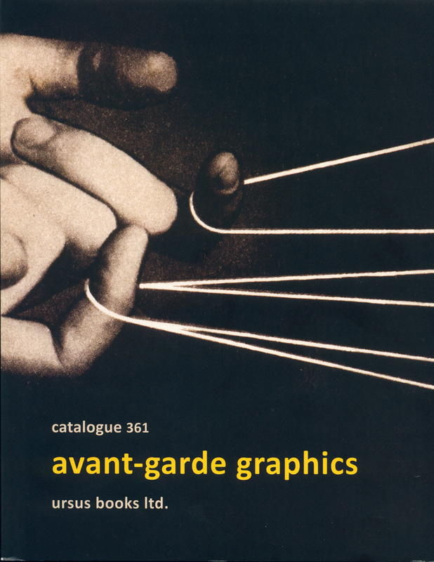 Avant -garde graphics : catalogue 361 / Ursus Rare Books cover
