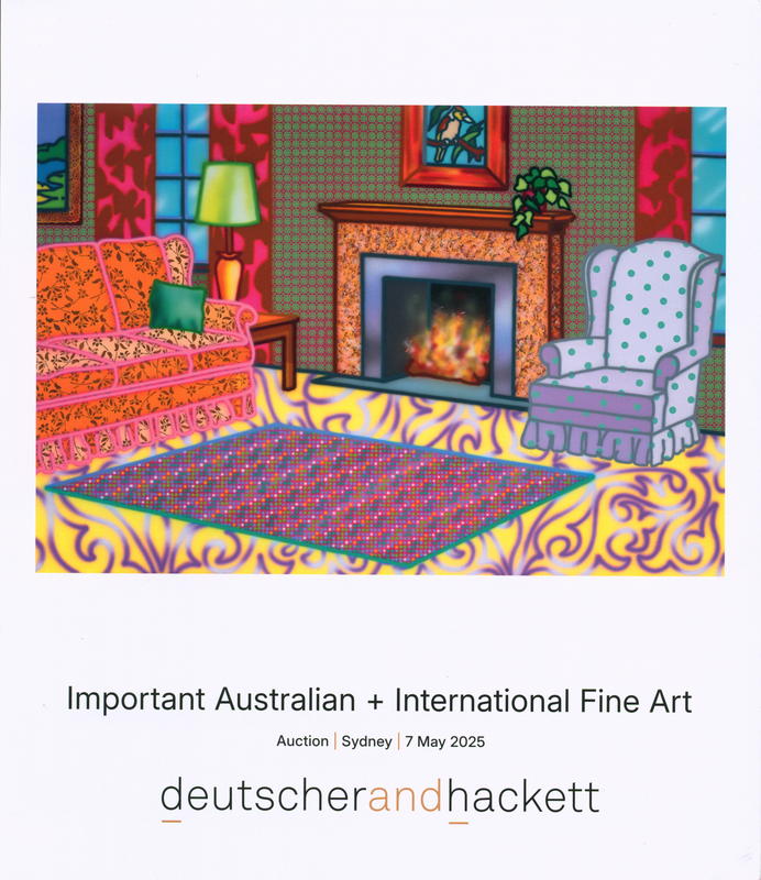 Important Australian + international fine art : 7 May 2025 / Deutscher and Hackett cover