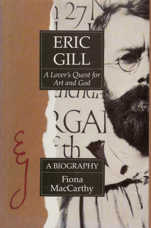 Eric Gill : a lover's quest for art and God / Fiona MacCarthy cover