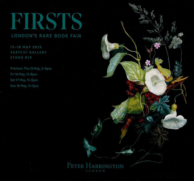 Firsts : London's rare book fair : 15-18 May 2025 / Peter Harrington cover
