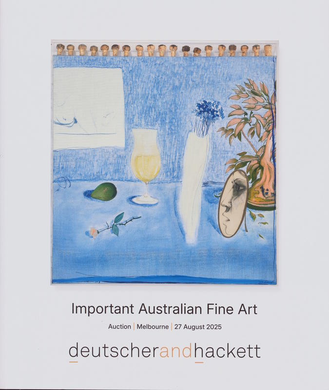 Important Australian fine art : auction, Melbourne, 27 August 2025 / Deutscher and Hackett cover