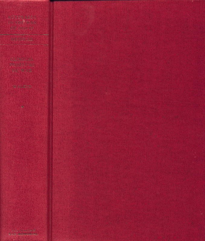 Clinical problems of war / by Allan S. Walker cover