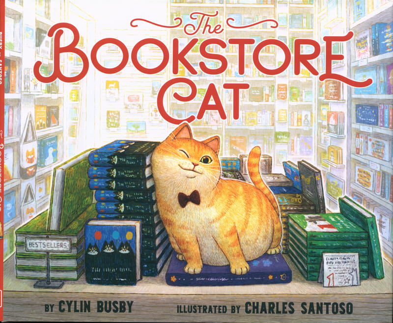 The bookstore cat / by Cylin Busby ; illustrated by Charles Santoso cover