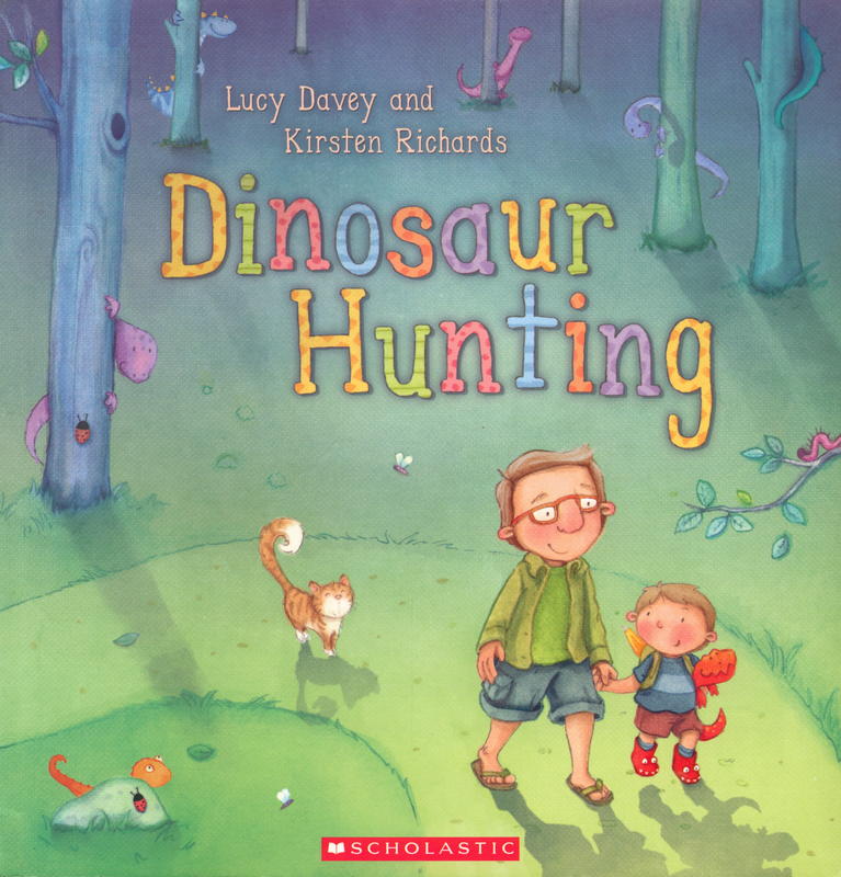 Dinosaur Hunting / by Lucy Davey ; illustrated by Kirsten Richards cover