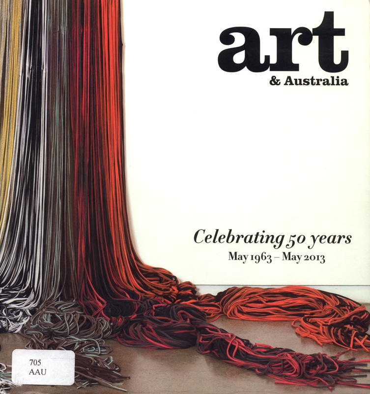 Art & Australia cover