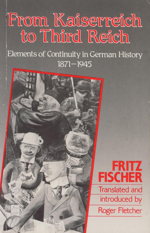 From Kaiserreich to Third Reich : elements of continuity in German history, 1871–1945 cover