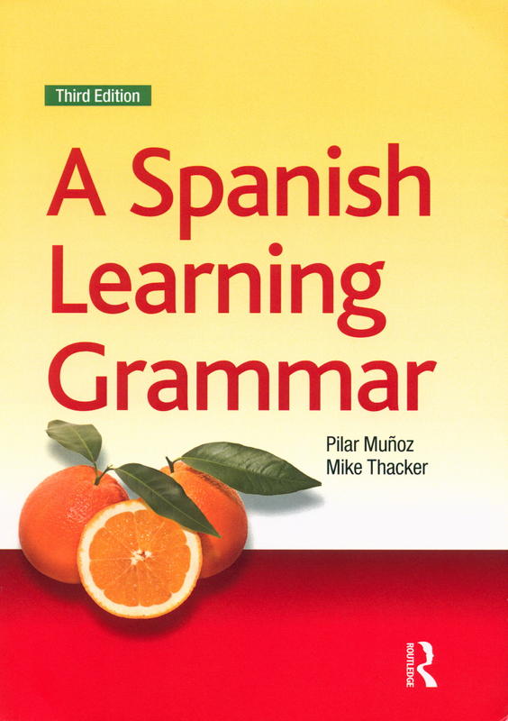 A Spanish learning grammar cover