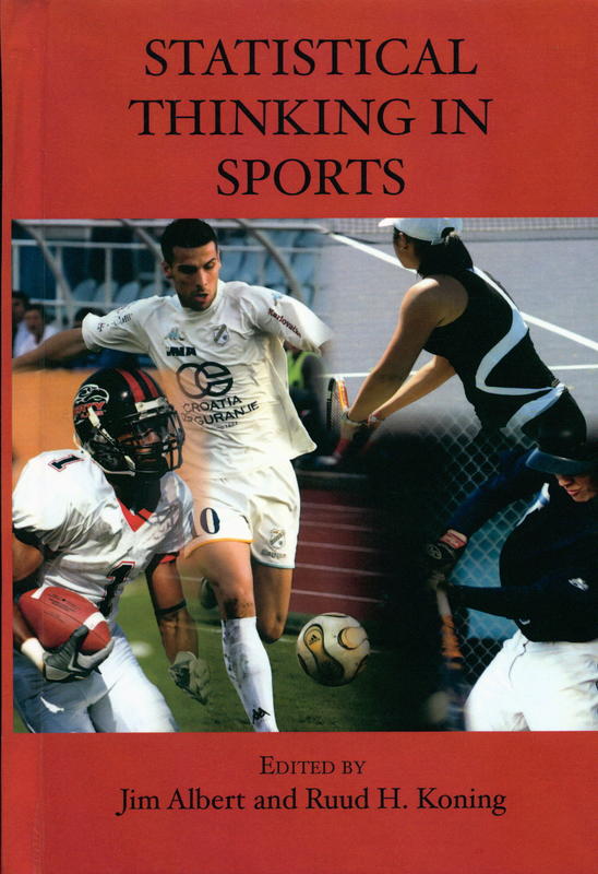 Statistical thinking in sports cover