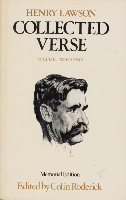 Henry Lawson : collected verse : Volume two : 1901–1909 / edited with introduction and notes by Colin Roderick cover