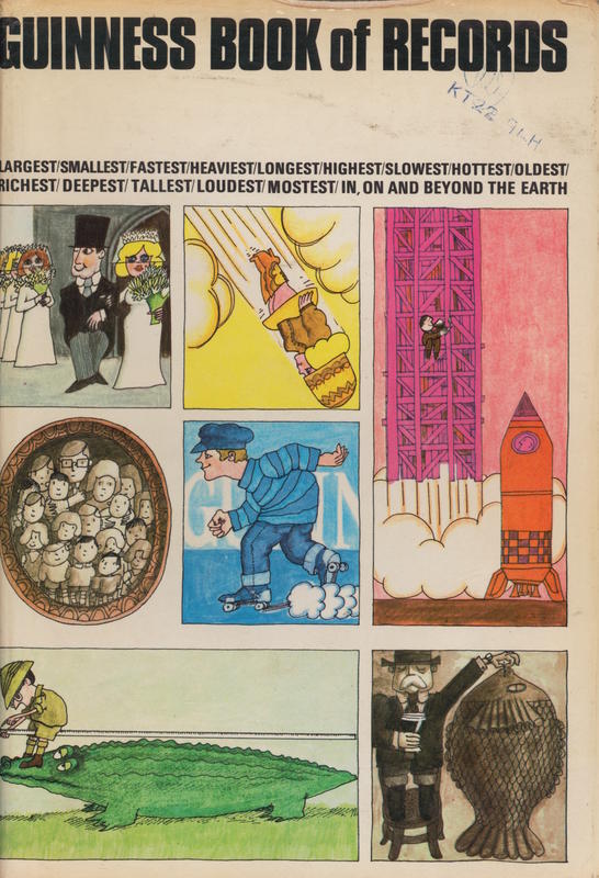 The Guinness book of records [1968] / editors and compilers, Norris and Ross McWhirter cover