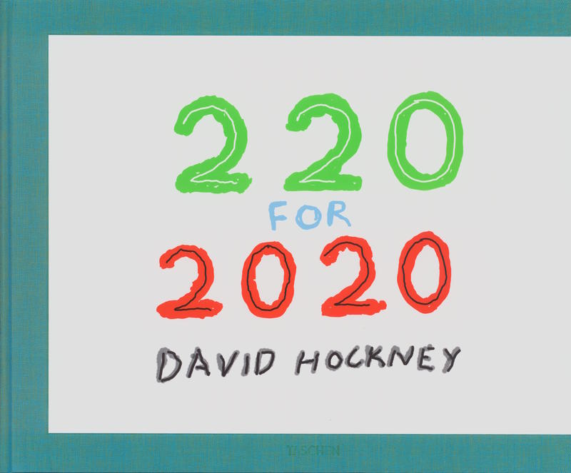 220 paintings made in Normandy in 2020 + 4 (a bonus) / by David Hockney on an ipad cover
