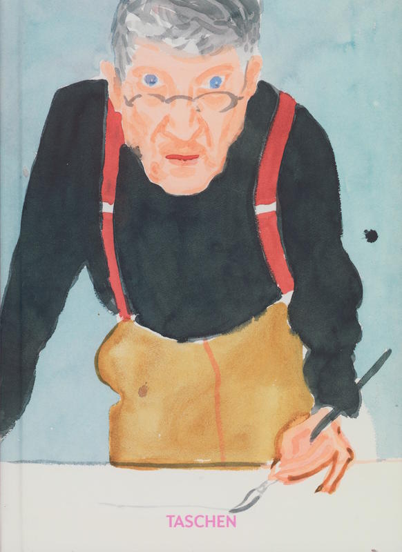 David Hockney : a chronology / edited by David Hockney and Hans Werner Holzwarth, with Jean-Pierre Goncalves de Lima ; text by Lutz Eitel cover