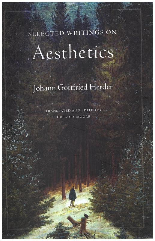 Selected writings on aesthetics cover