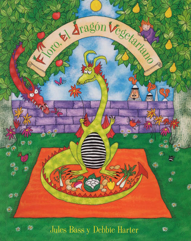 Floro, el dragón vegetariano \ Jules Bass cover