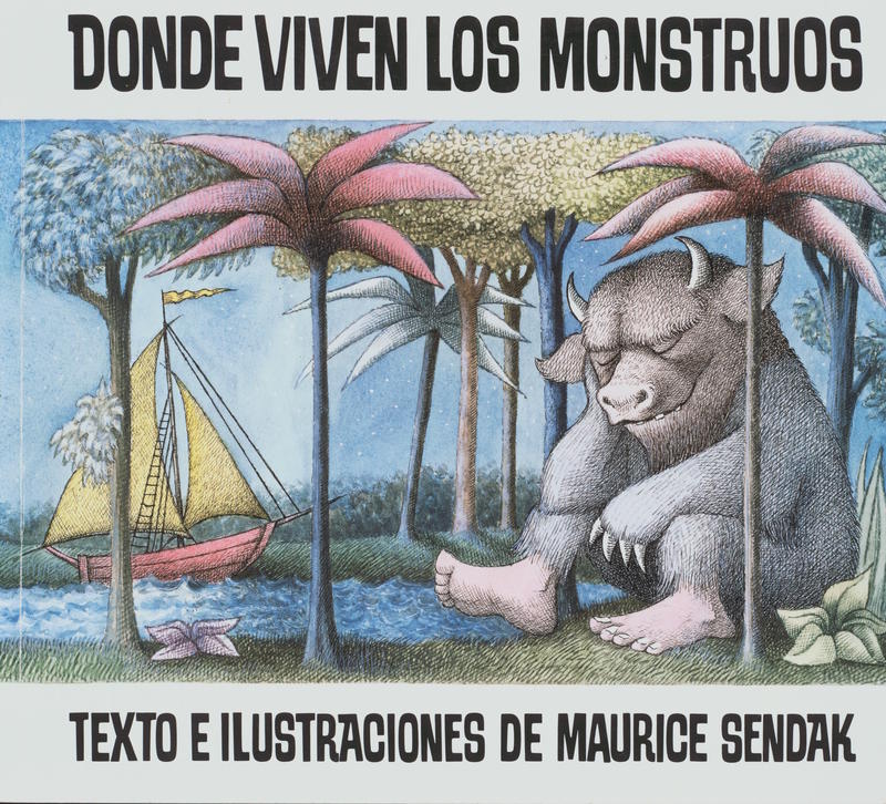 Donde viven los monstruos \ Maurice Sendak cover