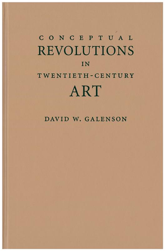 Conceptual revolutions in twentieth-century art cover
