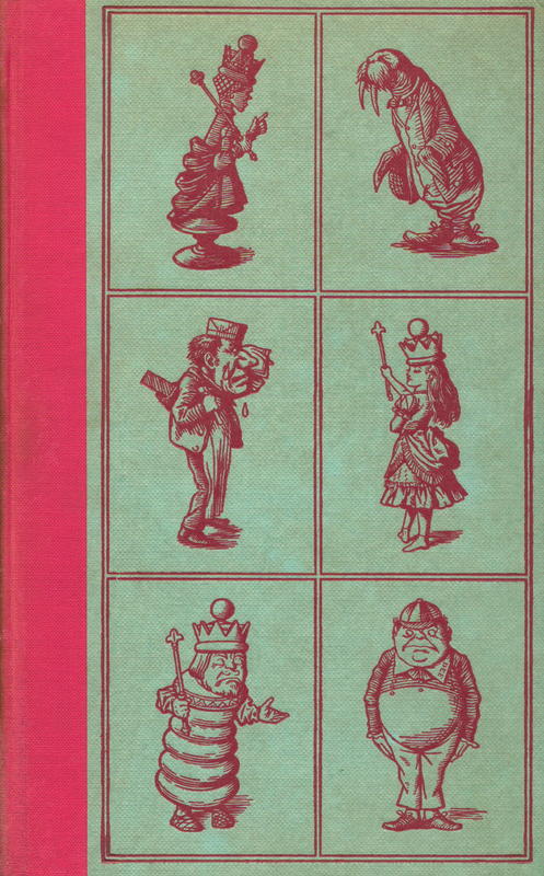 Through the looking-glass / Lewis Caroll ; with fifty illustrations by John Tenniel cover